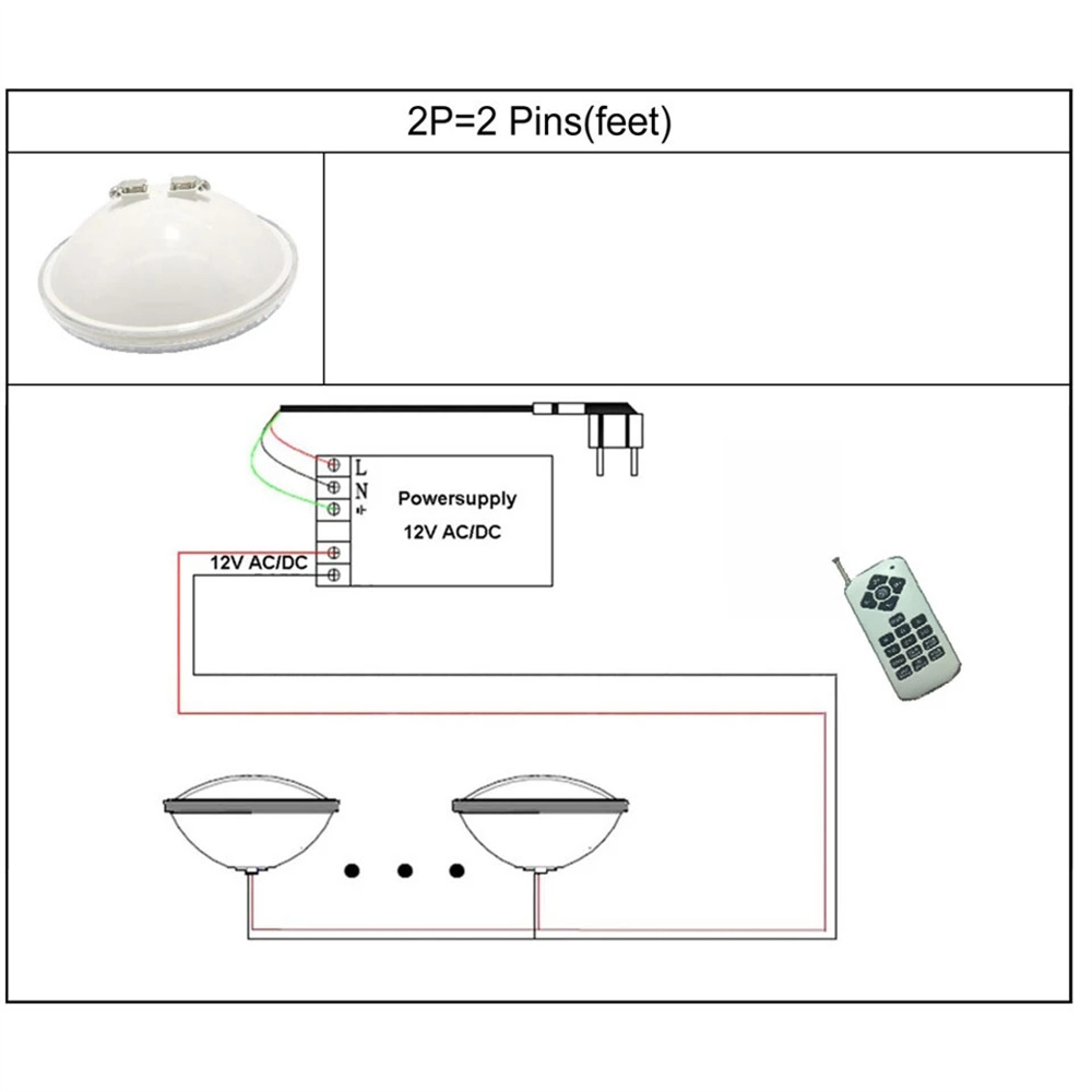 45W 25W PAR56 RGB LED Swimming - огляд і ціна Xy Spa & Wellness Photos