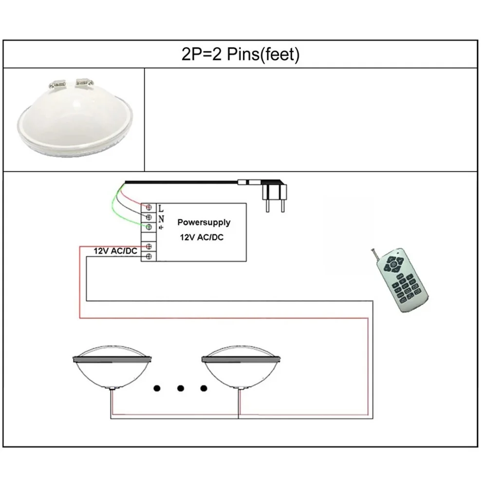 18W 25W RGB LED Underwater Lig - огляд і ціна Xy Spa & Wellness Photos