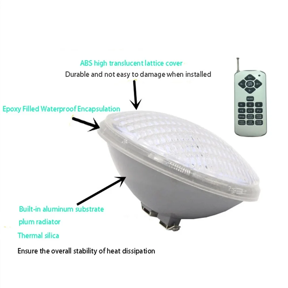 45W 18W RGB LED Underwater Lig - огляд і ціна Xy Spa & Wellness Photos